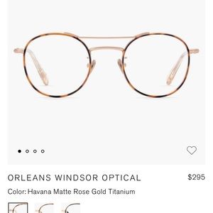 Krewe Orleans Windsor optical glasses |